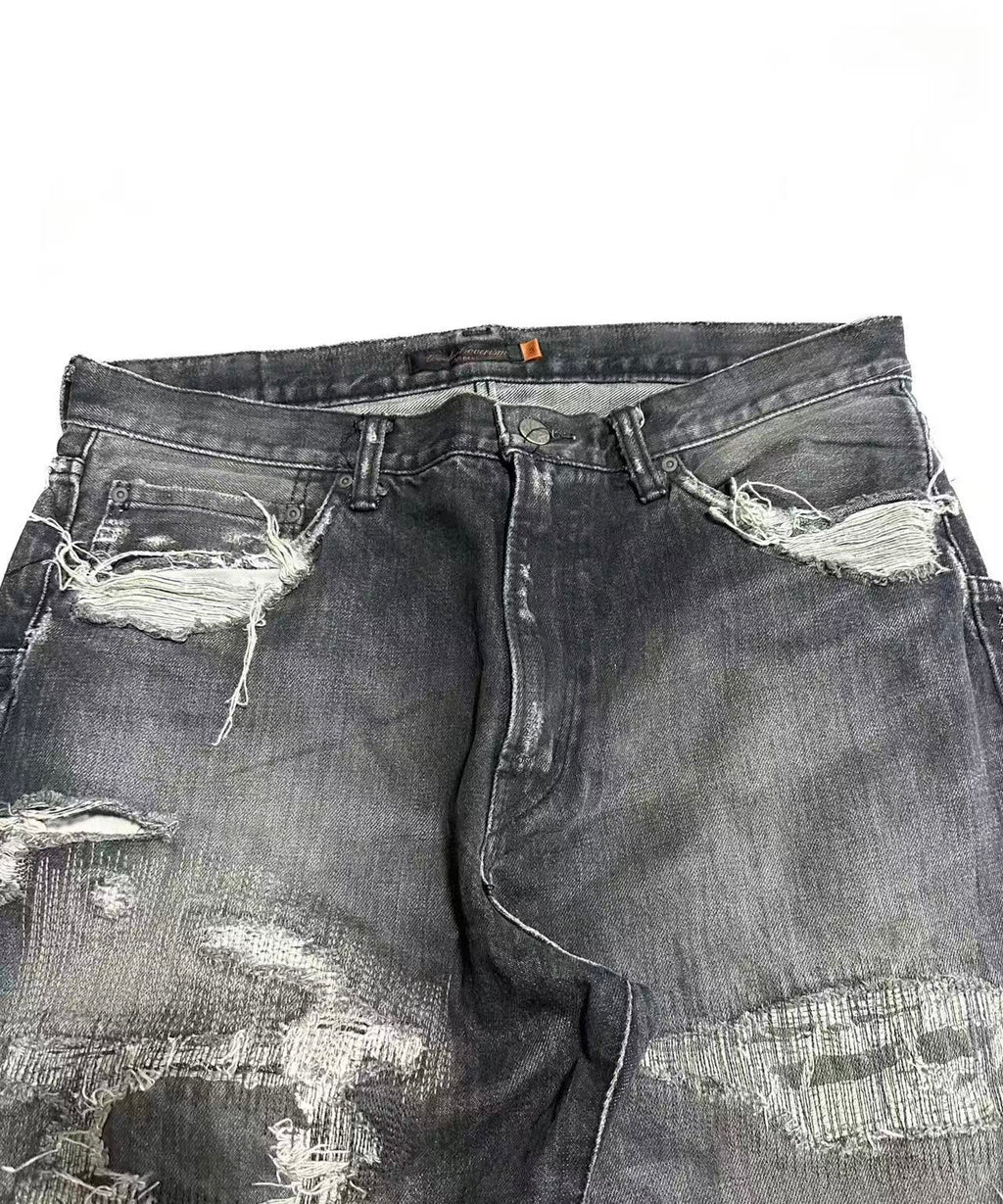 Undercover  AW05"Arts & Crafts"	Yellow Yarn64   Denim