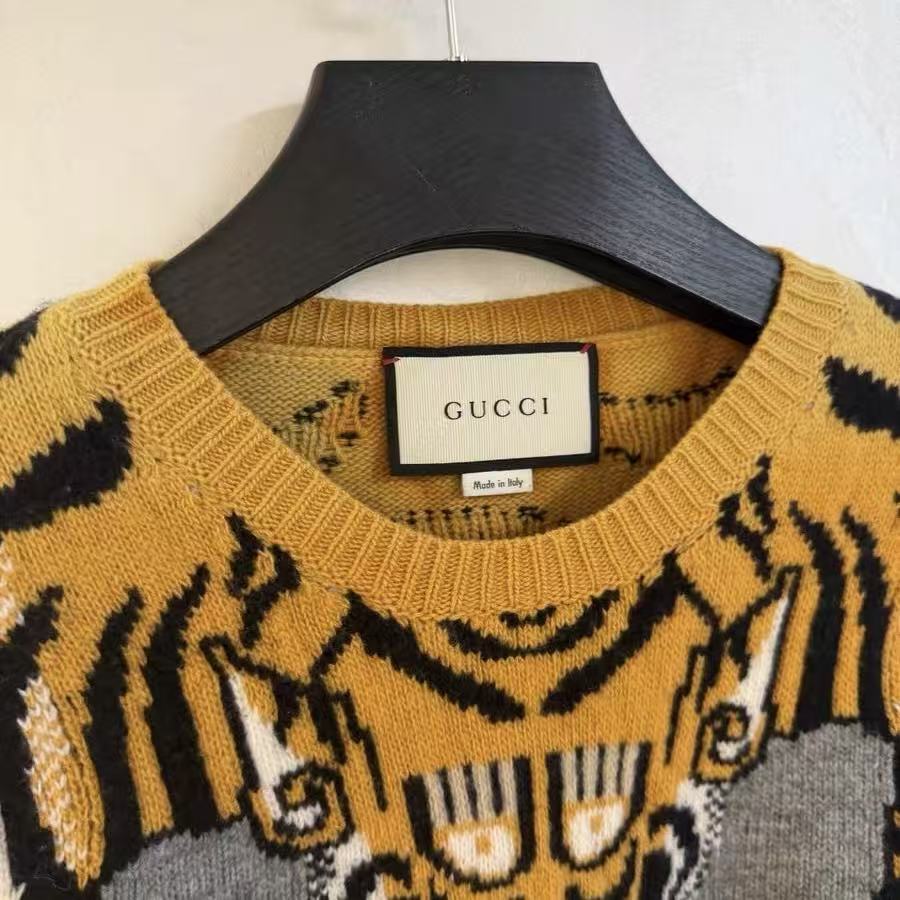 Gucci 17FW Tiger Wool Sweater