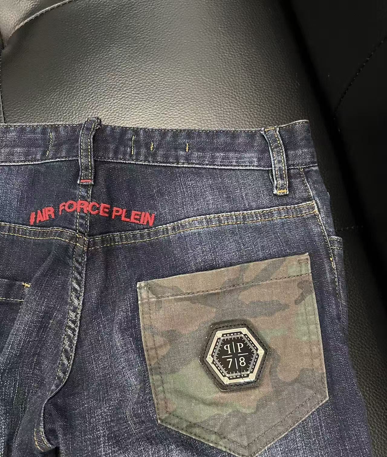 Philipp Plein FW16 Illegal Fight Club Distressed Denim