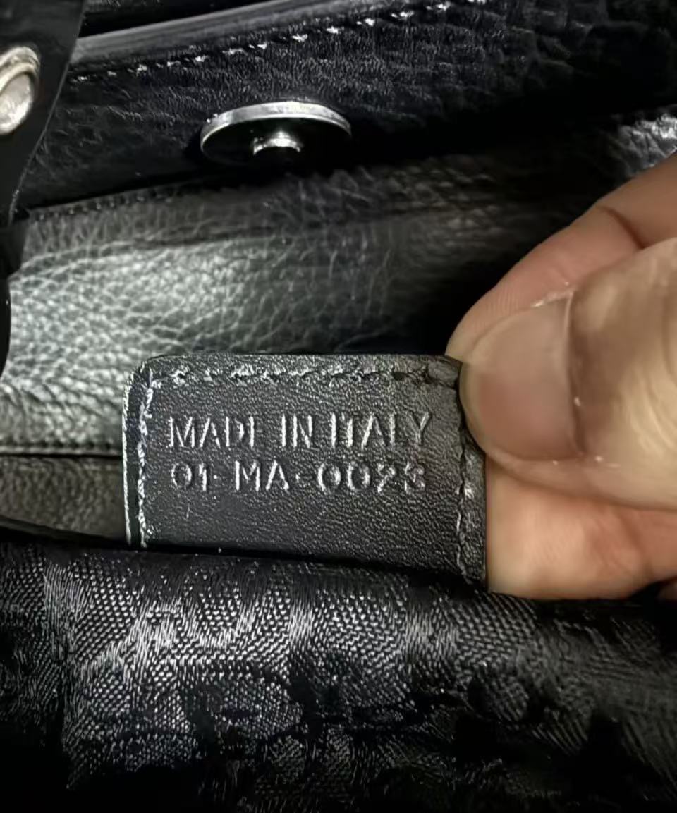 Dior 2002 John Galliano era Street Chic Columbus Bag