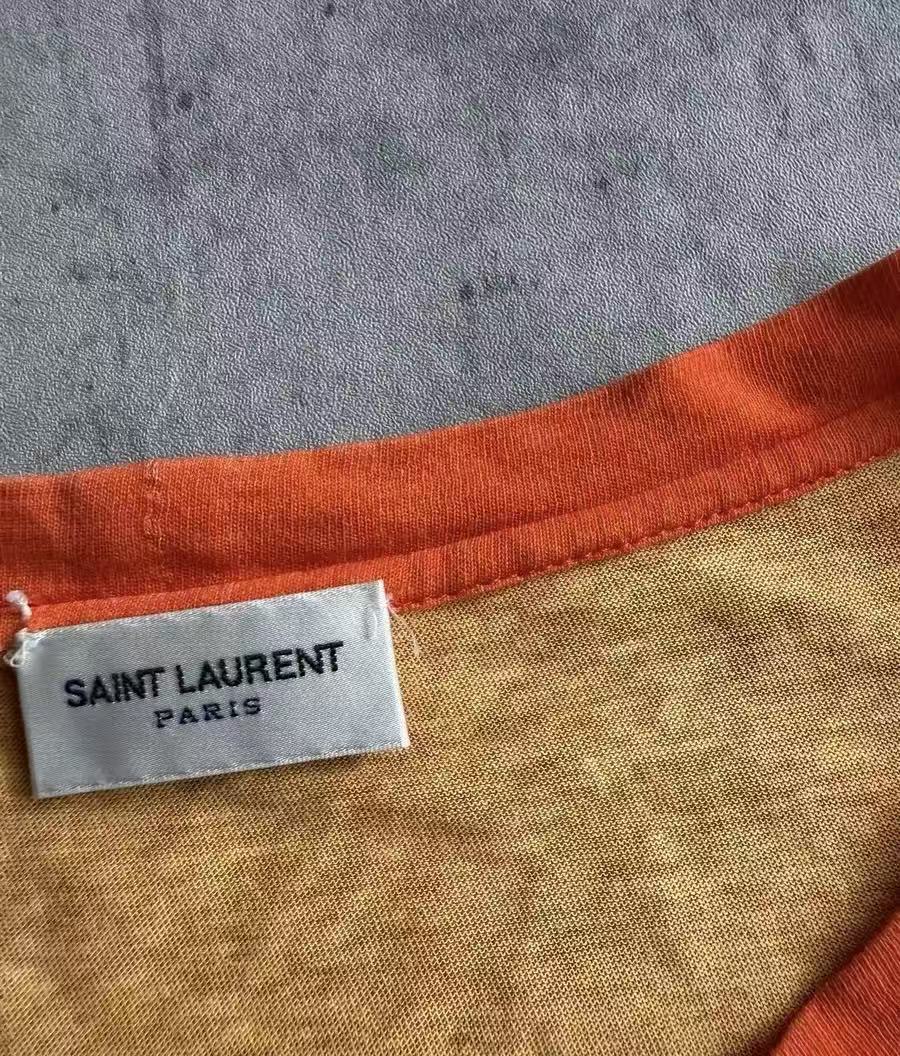 Saint Laurent 16ss 'Surf Sound' Palm Tree Print T-Shirt