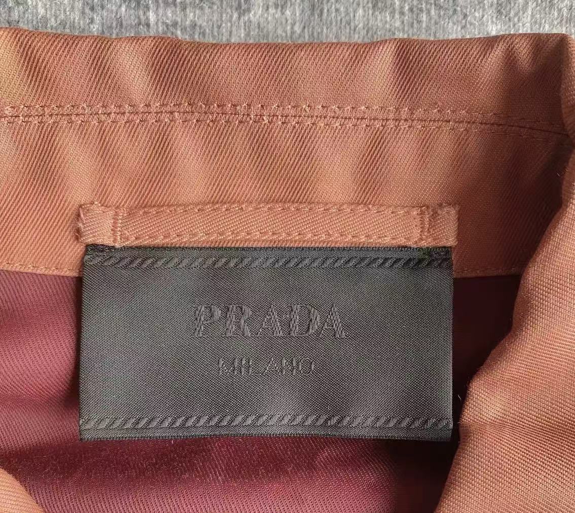 Prada 14SS Holiday Sunset Potrait Dancer Oil Jacket