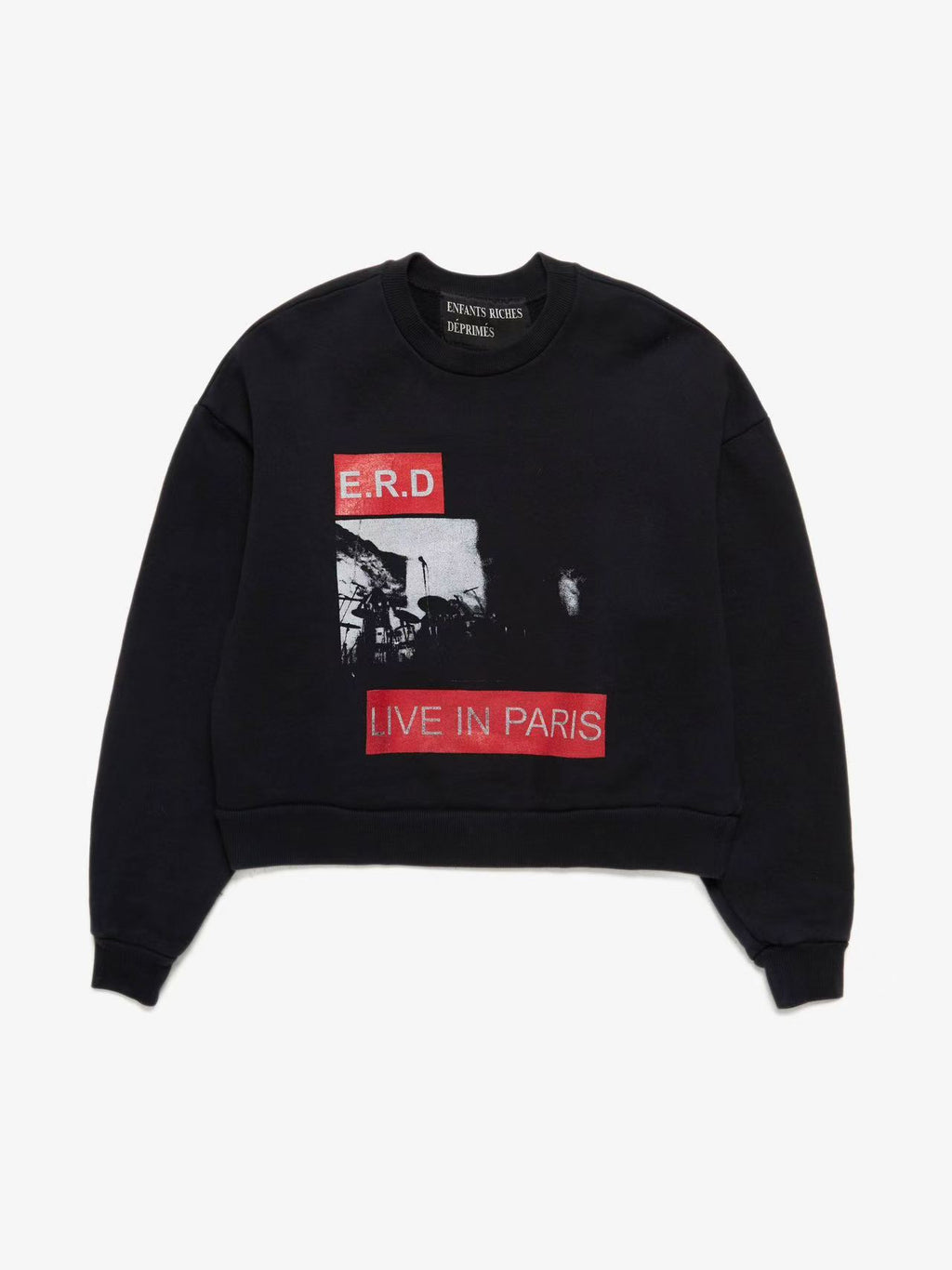 Enfants Riches Deprimes 2017 Live In Paris Crewneck Sweatshirt