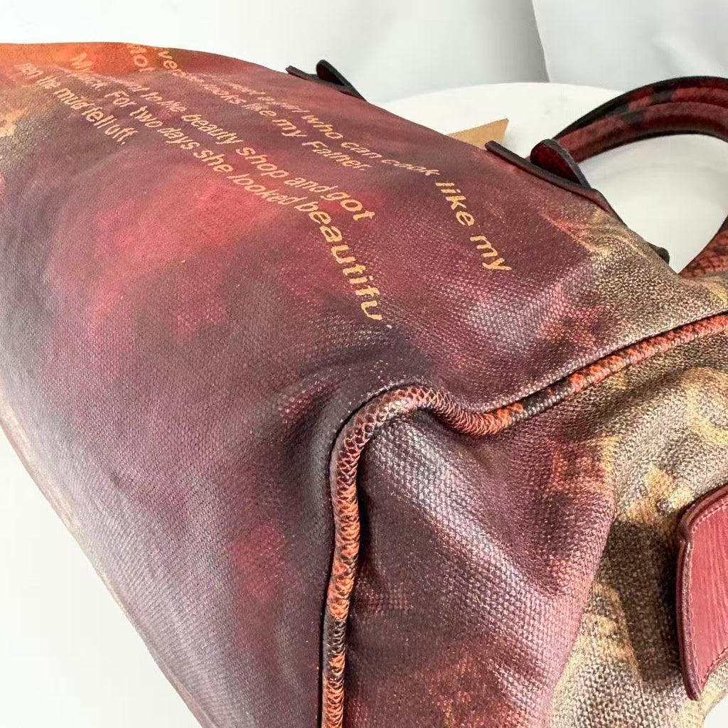 Louis Vuitton x Richard Prince 2008 Mancrazy Jokes Limited Edition Handbag