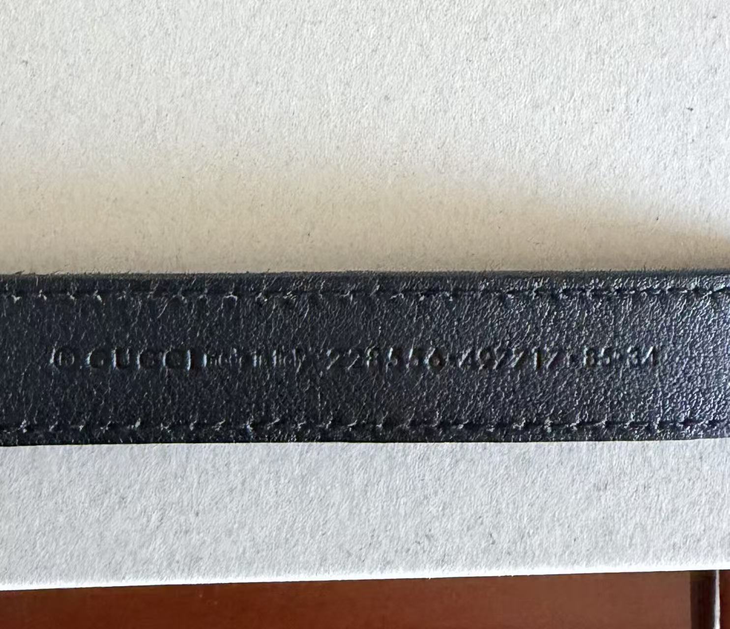 Gucci By Tom Ford Stone Buckle Belt