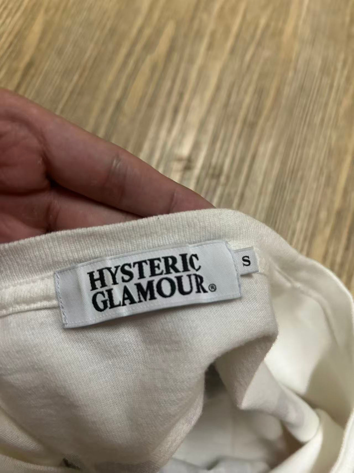Hysteric Glamour America Flag Girl Graphic Tee