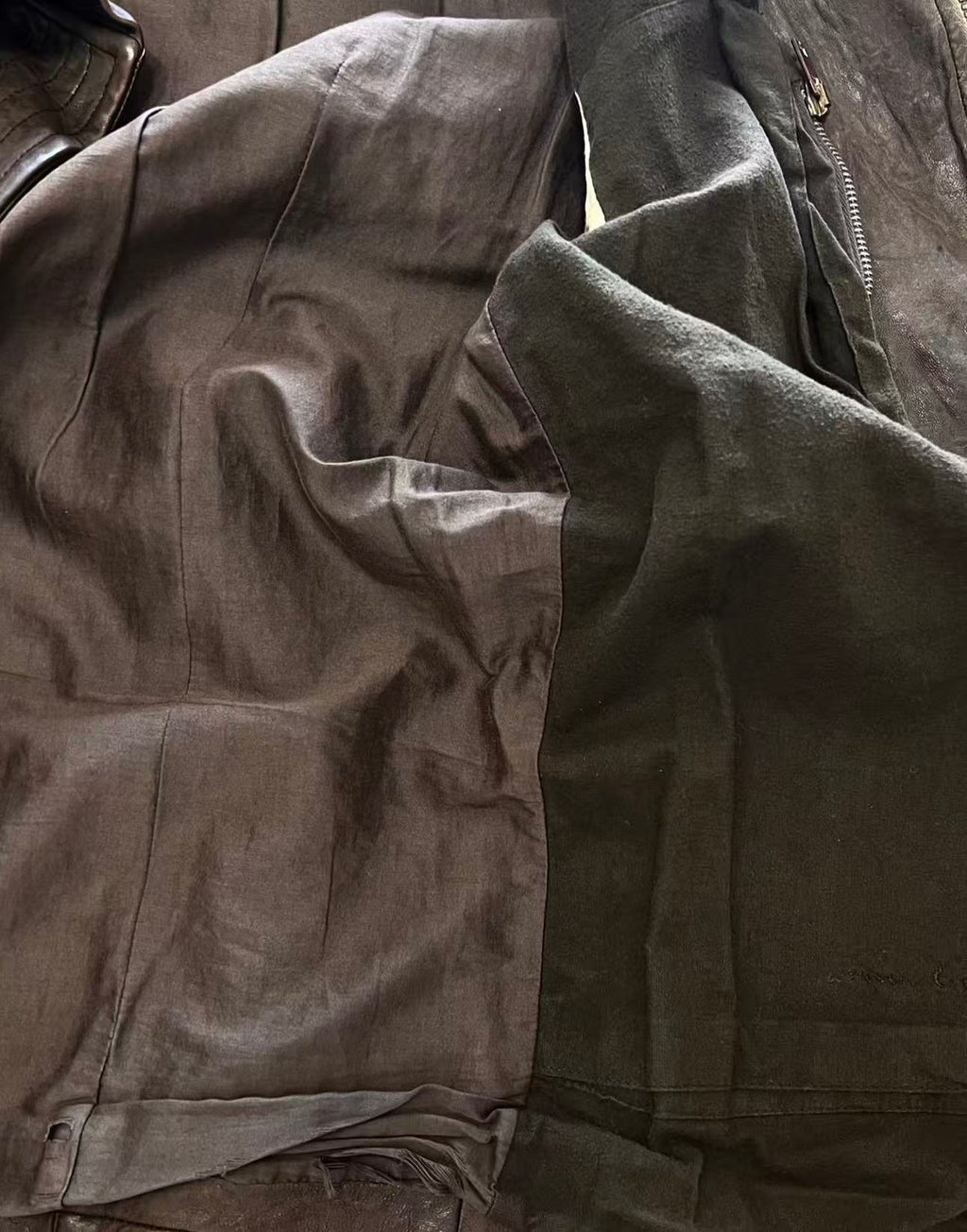 Rick Owens 13FW Lambskin Jacket