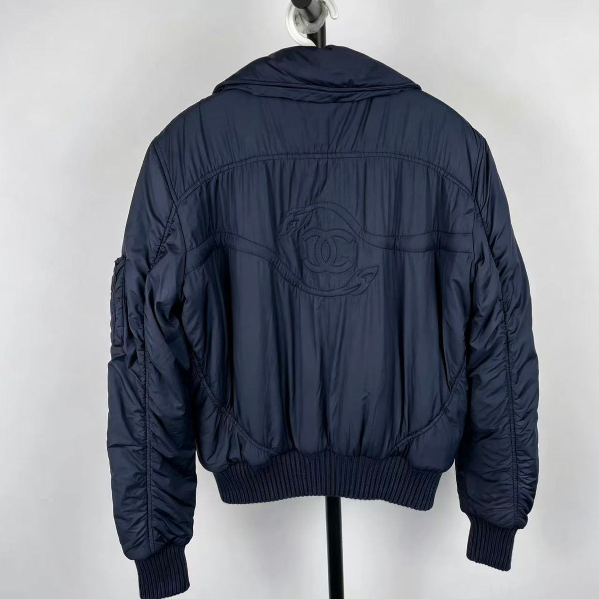 Chanel Lion Embroidery Bomber Jacket