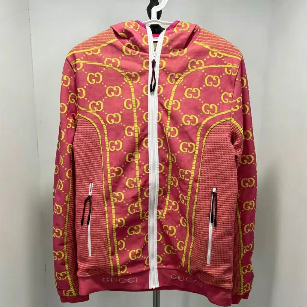 Gucci 22FW GG Tubular Jersey Zip Jacket