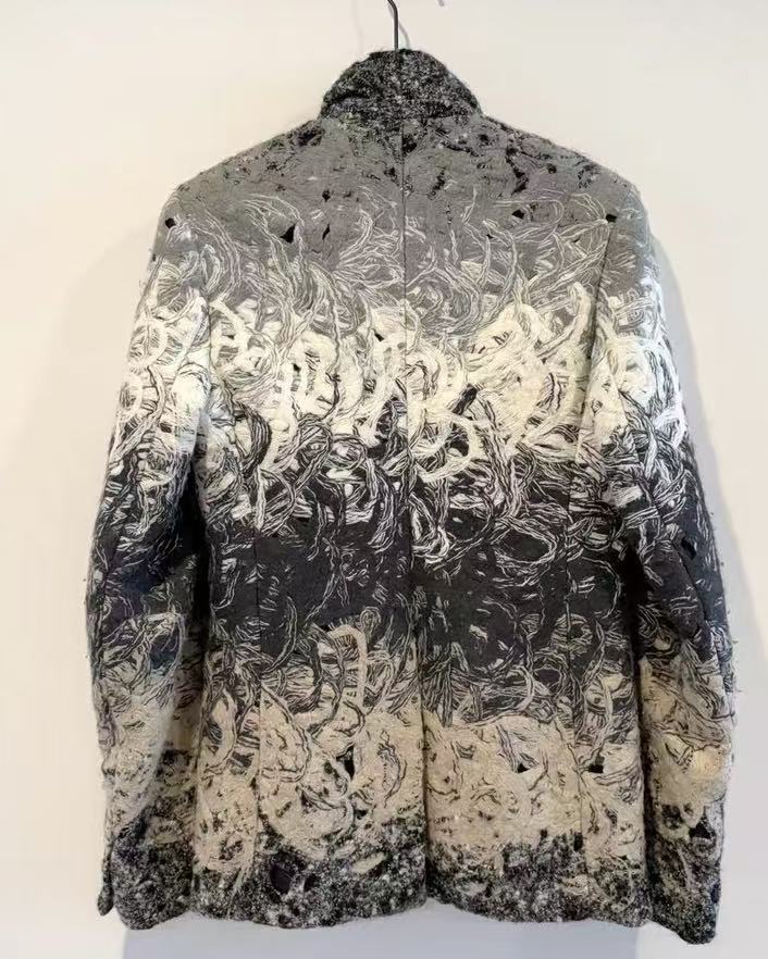 Raf Simons 08AW  Phoenix Embroidered Blazer