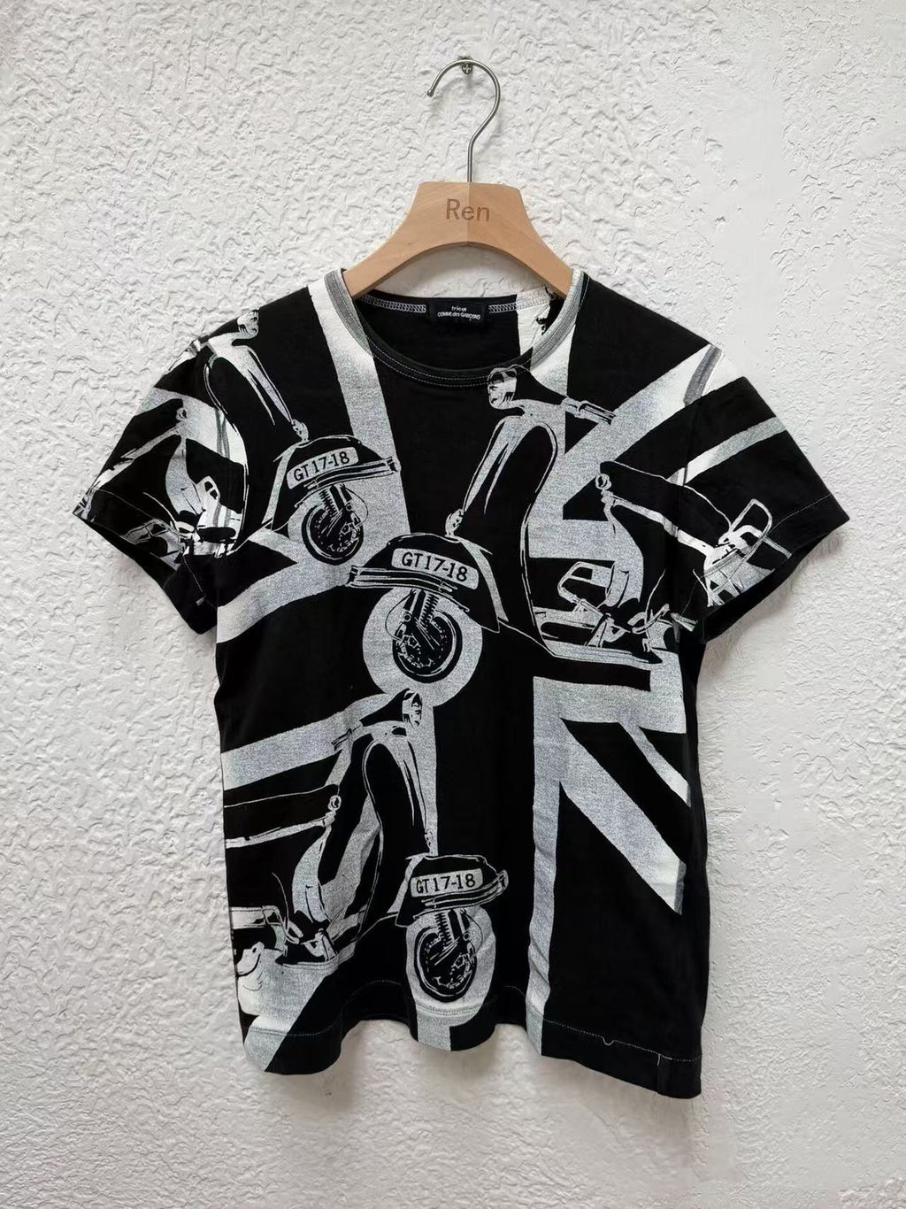 Comme Des Garcons Tricot 05SS Scooter Union Jack Tee