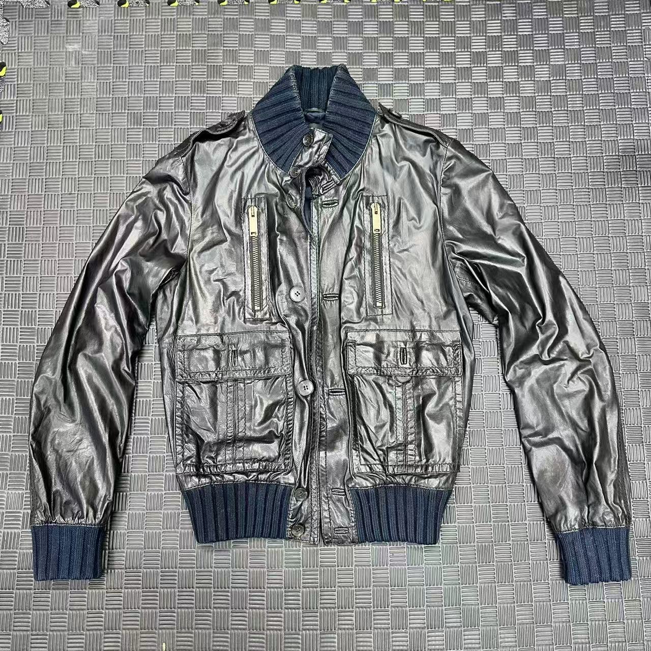 Gucci AW2009 Madonna Leather Premium Buttoned Jacket
