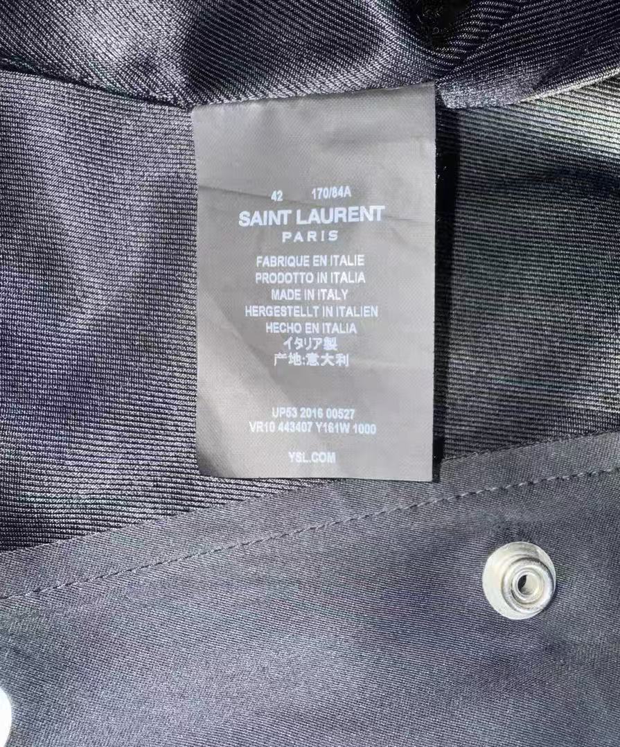 saint laurent 16fw hollywood jacket