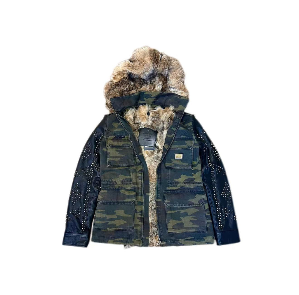 Philipp Plein FW15 Camouflage Parka