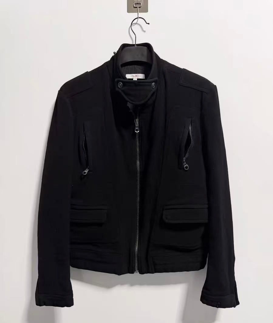 Versace Multi-pocket Zipper Jacket