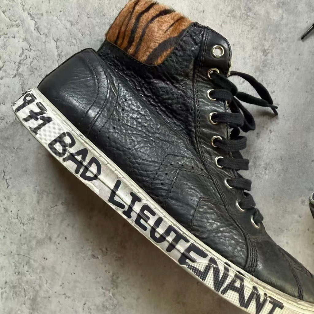 Saint Laurent Bad Lieutenant Hi Top Sneakers
