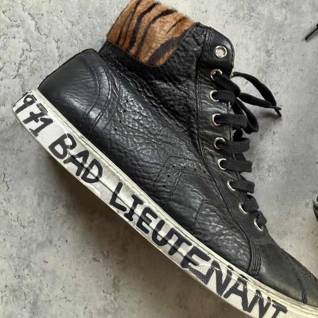Saint Laurent Bad Lieutenant Hi Top Sneakers