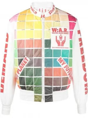 Walter Van Beirendonck 20FW W.A.R. Bomber Jacket