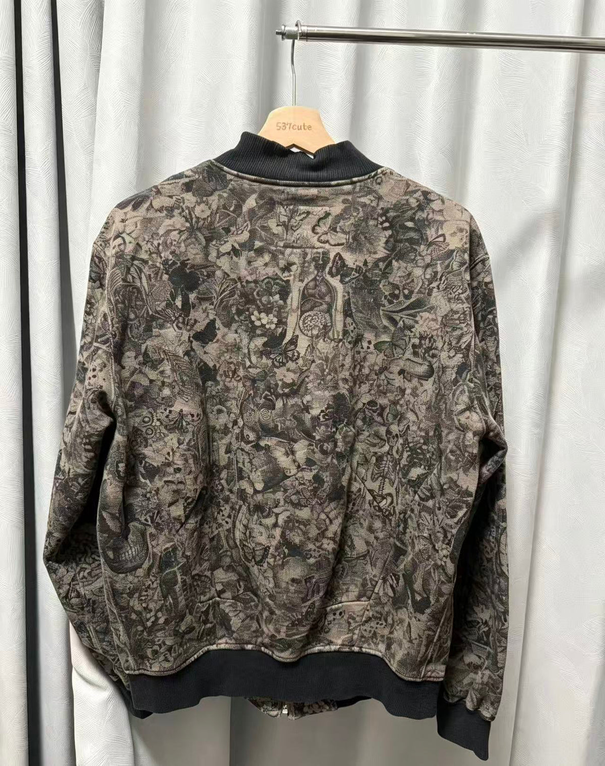 Undercover 05SS Skull Print Bomber Jacket