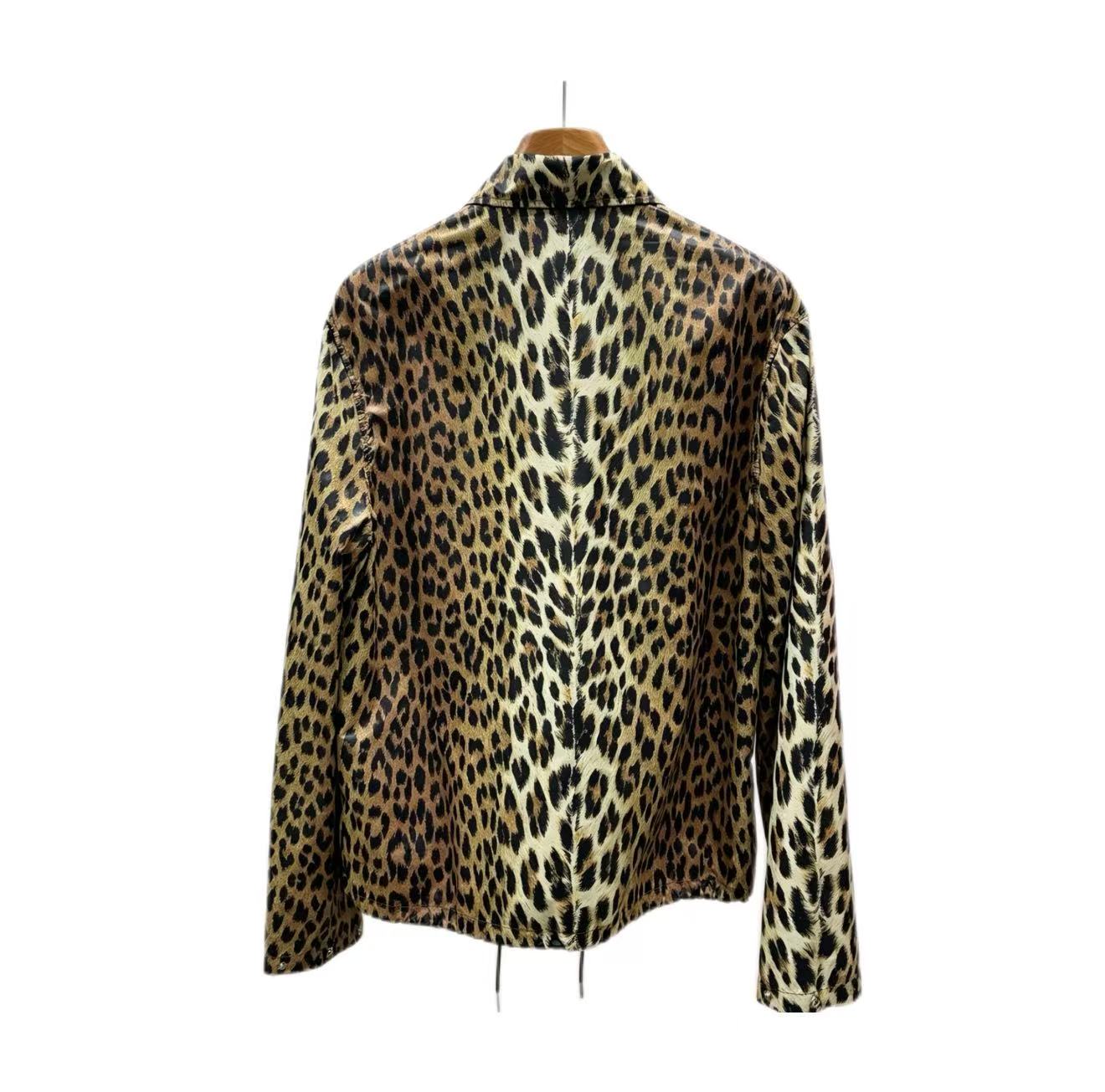 Celine leopard 20ss coach jacket