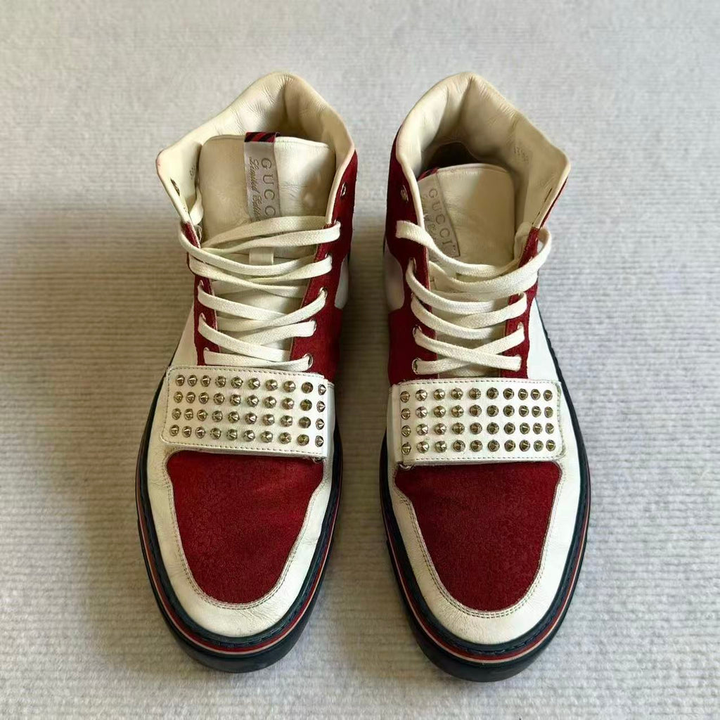 Gucci By Frida Giannini SS12 Limited Edition Board VL High Top Sneakers