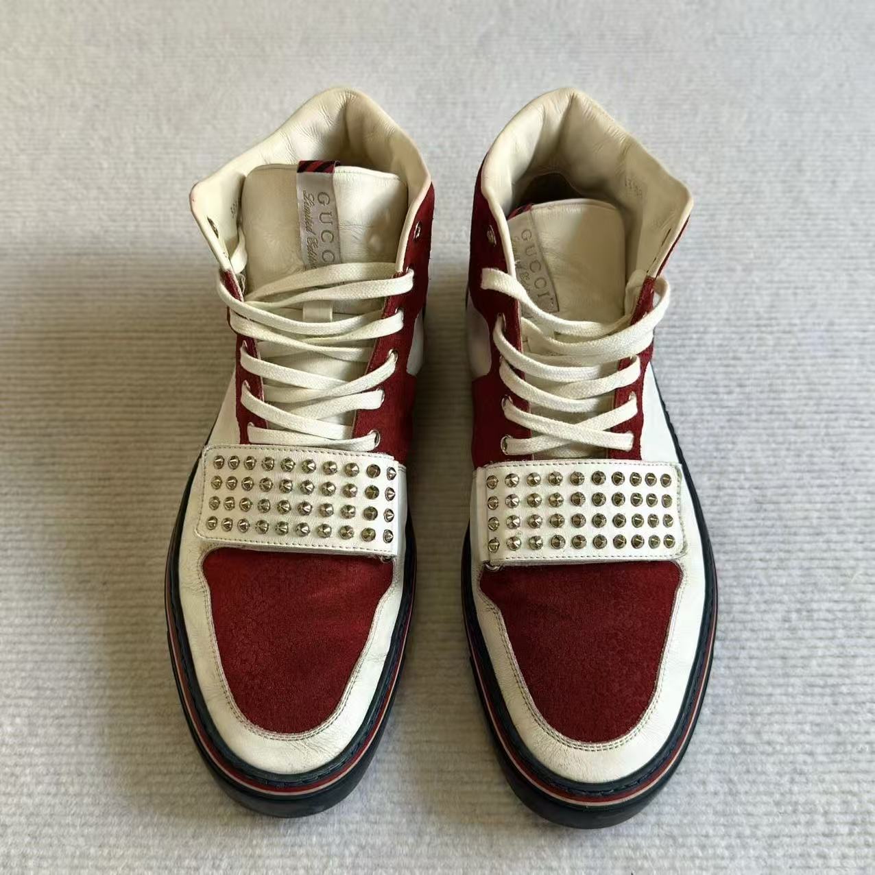 Gucci By Frida Giannini SS12 Limited Edition Board VL High Top Sneakers