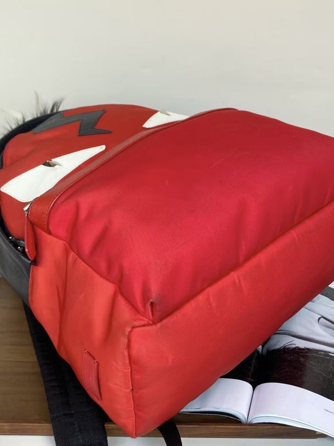 Fendi Monster Nylon Backpack