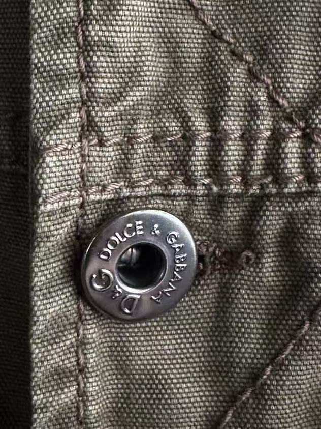 Dolce&Gabbana D&G 03SS Cargo Military Jacket