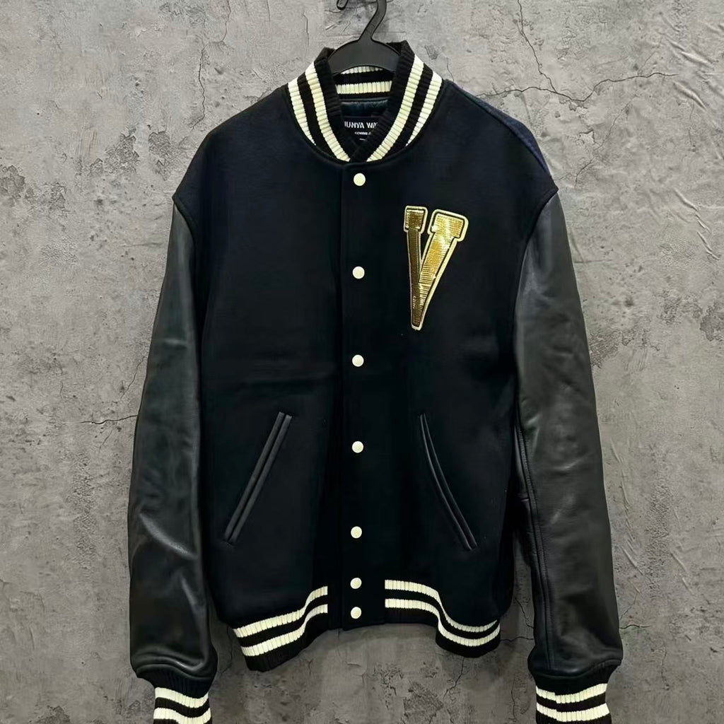 Junya Watanabe CDG Versace 21aw Varsity Jacket
