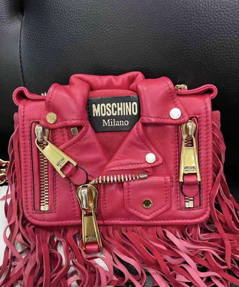 Moschino Biker Handbag