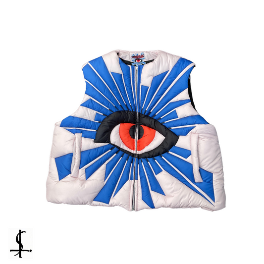 House of errors all seeing puffer vest