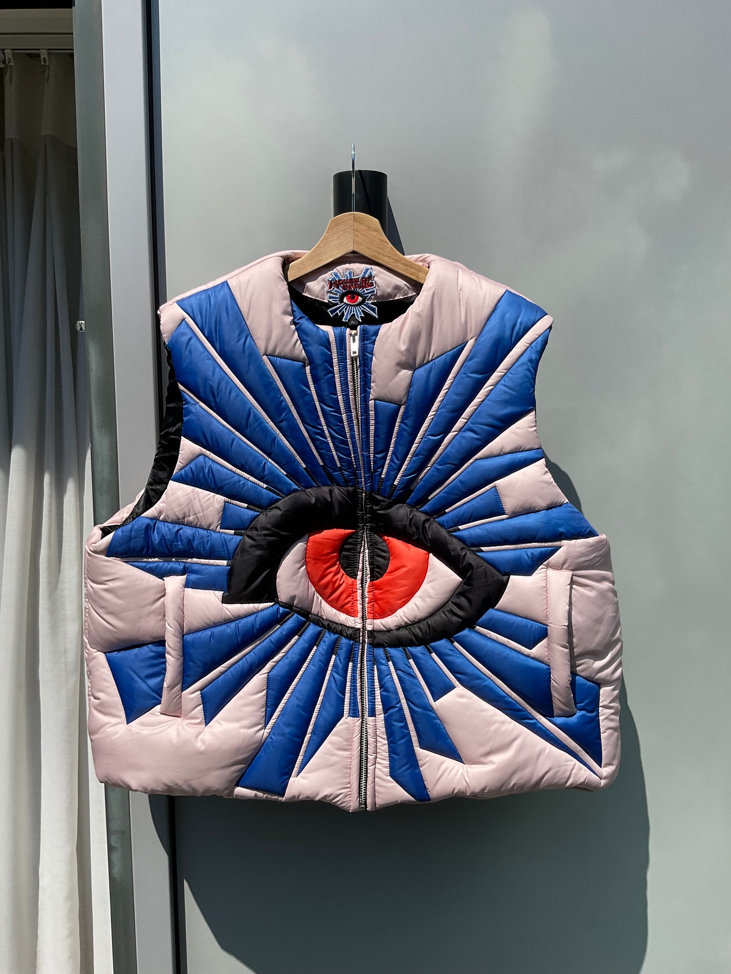 House of errors all seeing puffer vest