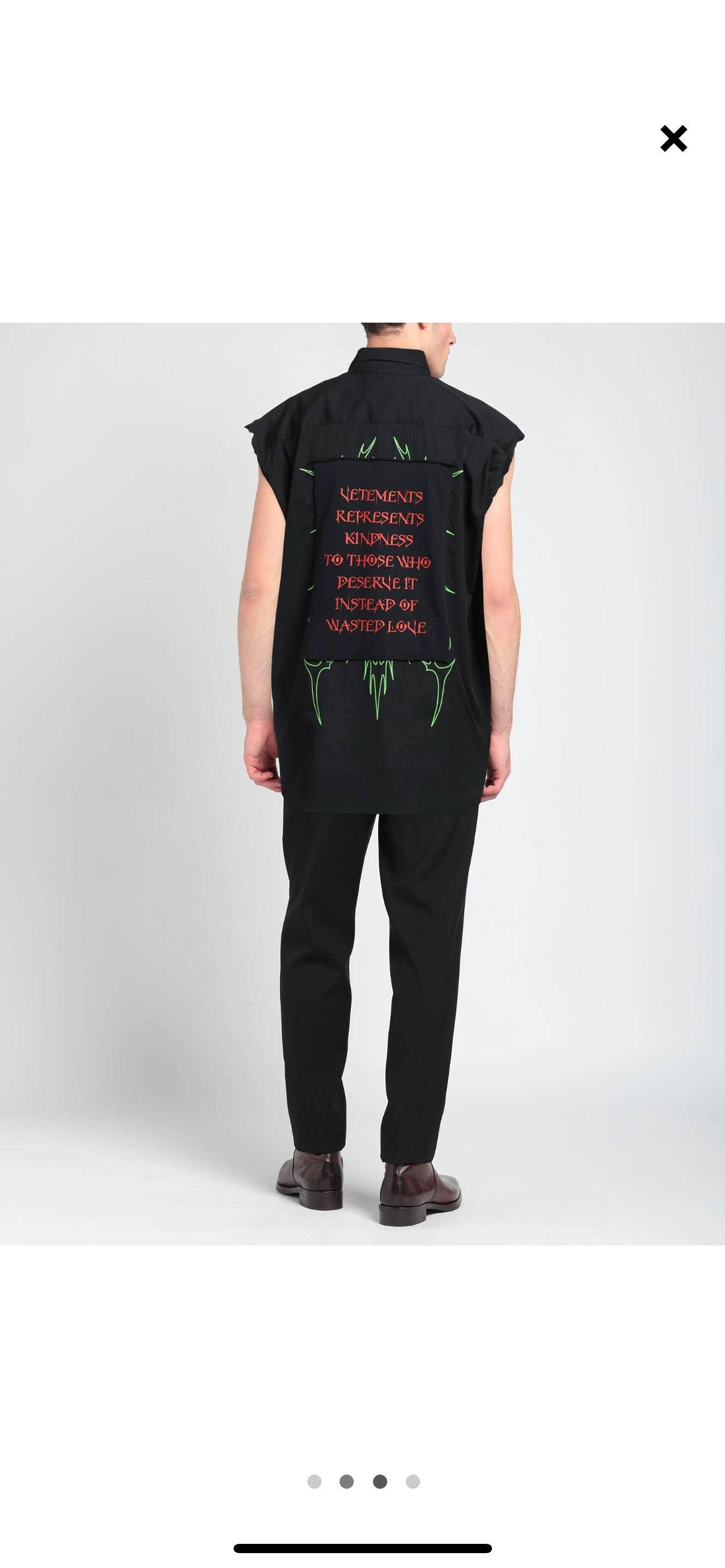 Vetements radioactive vest