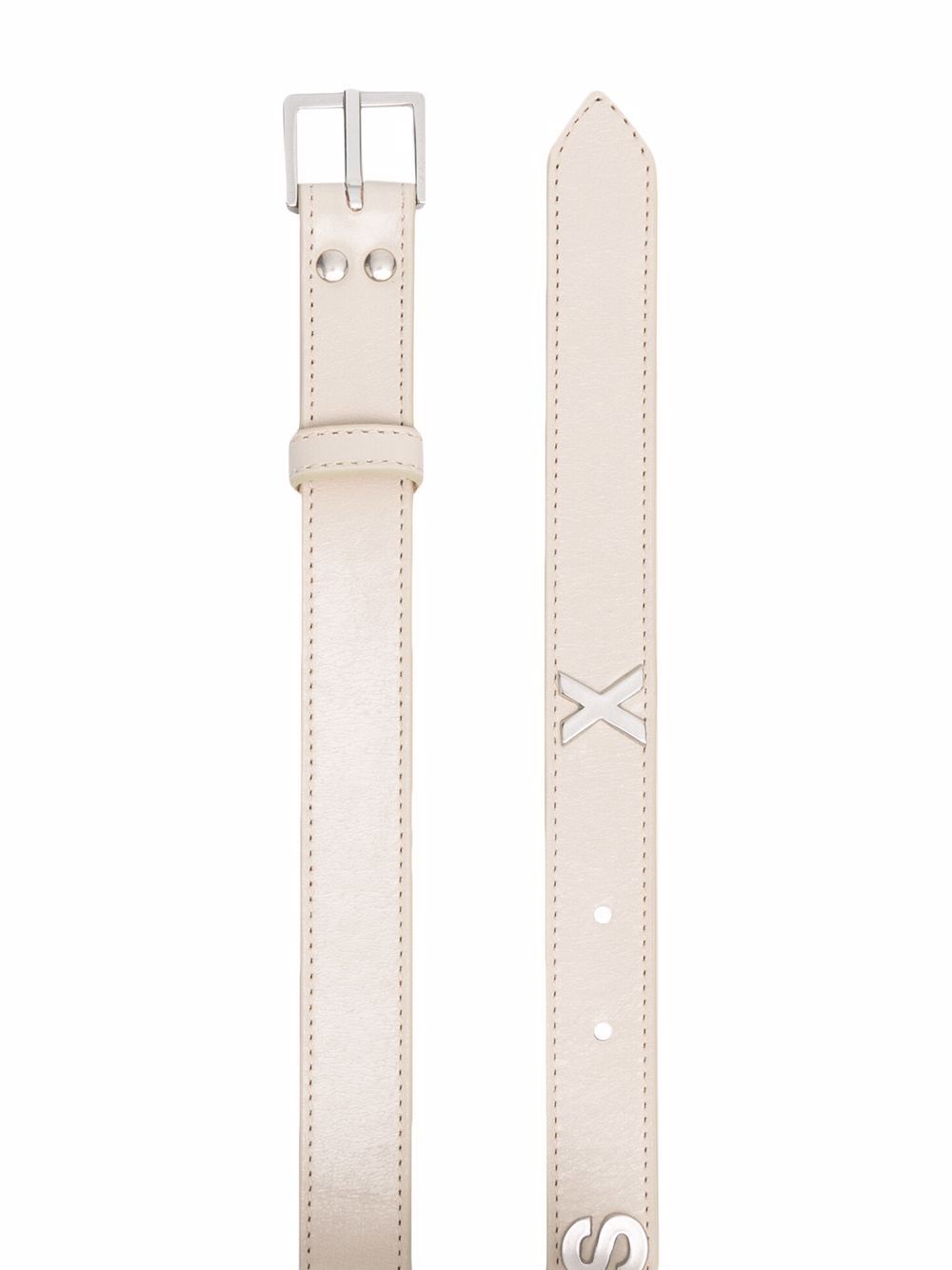 Martine Rose lettering belt