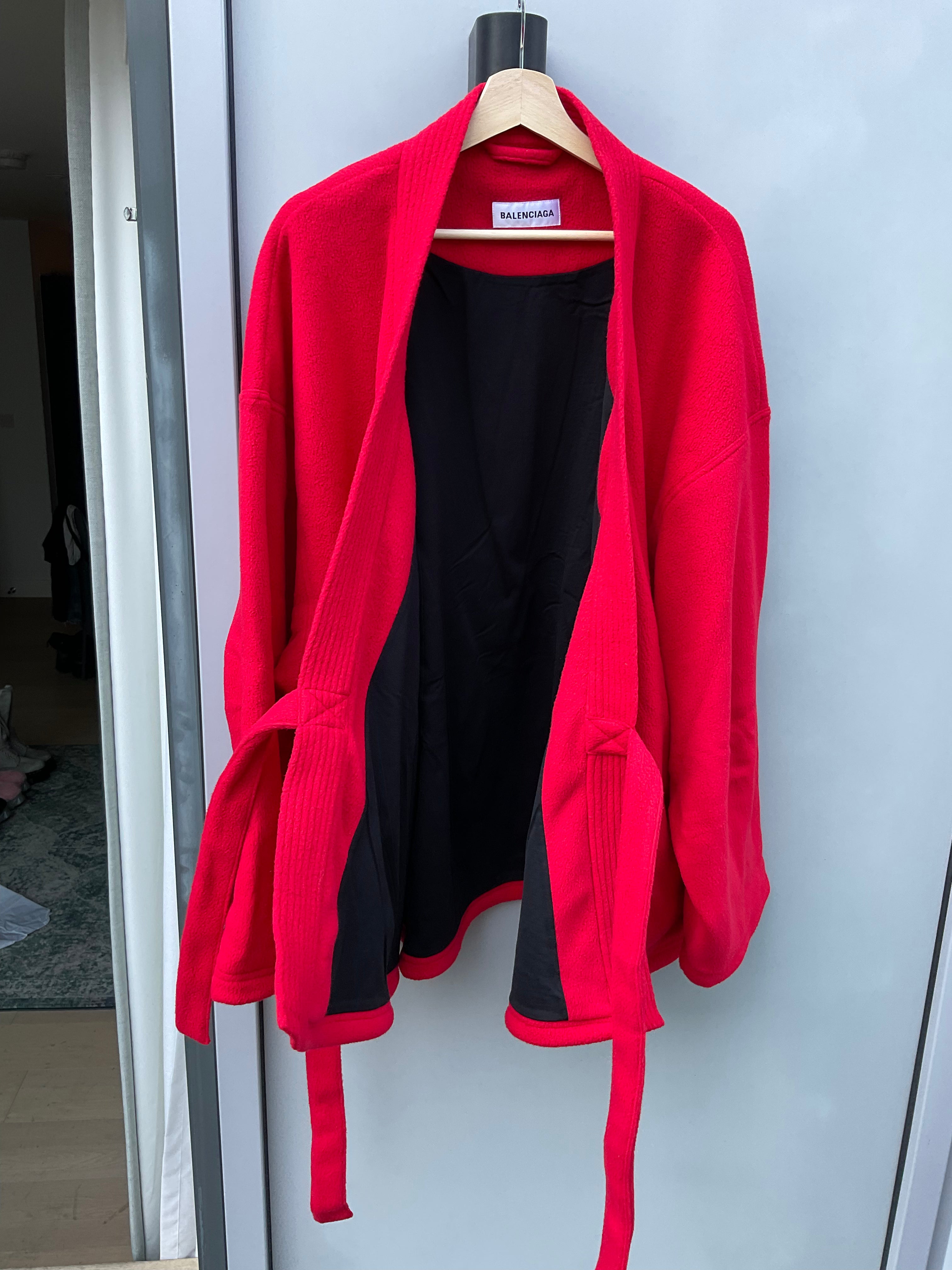 Balenciaga cosy pyjama jacket