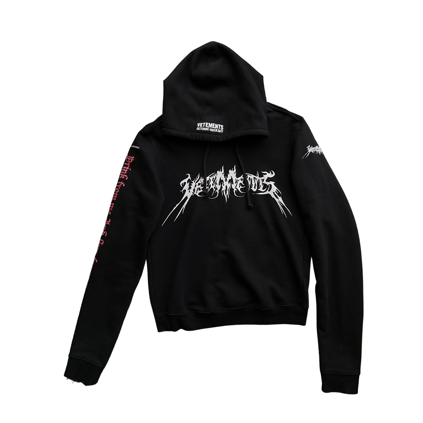 Vetements fw17 pour femme TFD hoodie