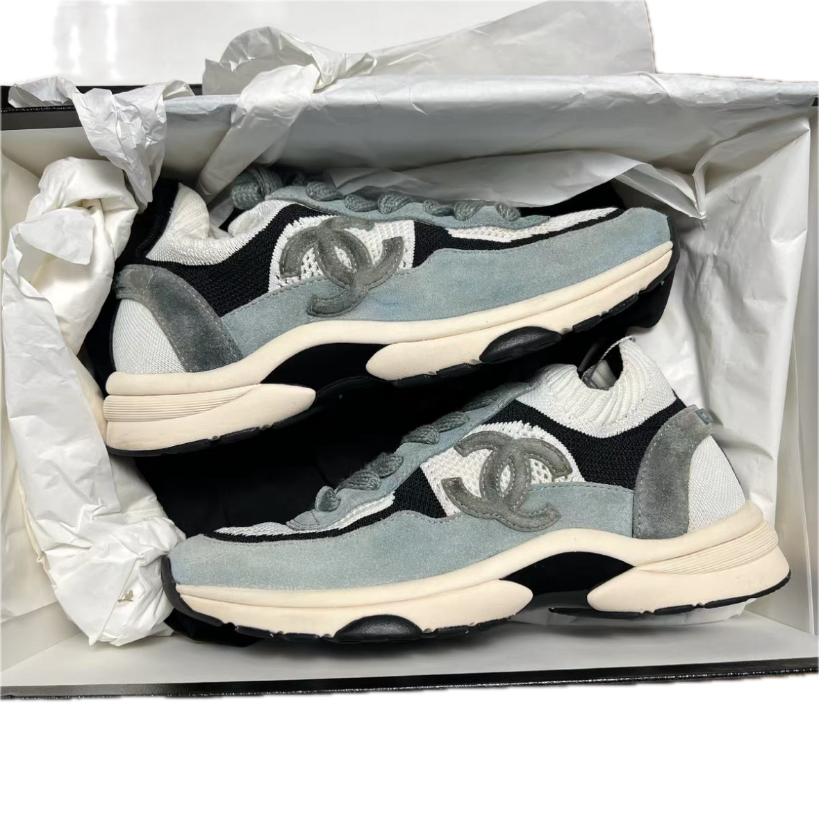 Chanel Calfskin Sneakers