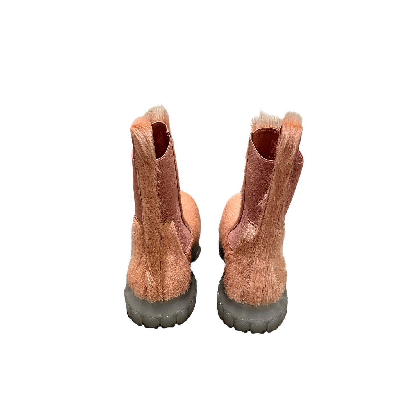 Rick Owens 22ss runway hair tractor boots