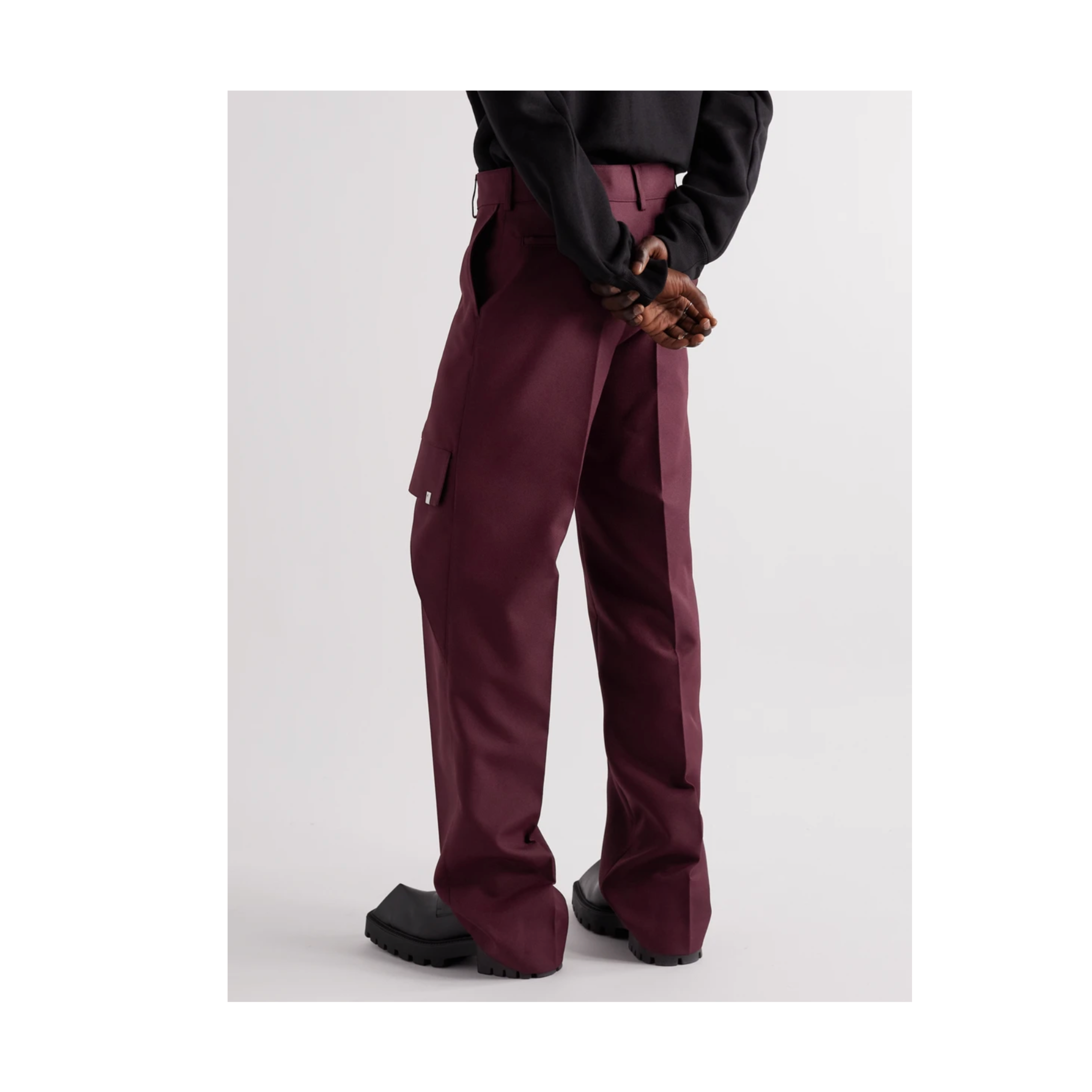 1017 alyx 9sm wide leg twill pants
