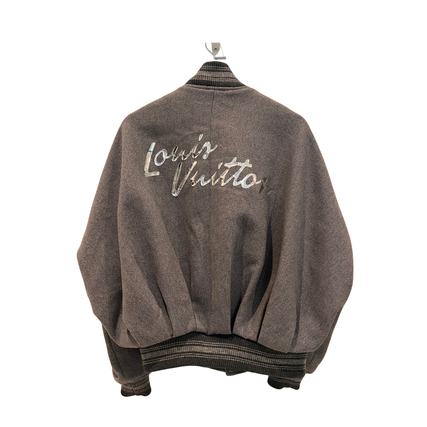 Louis Vuitton- VIRGIL Asia exclusive baseball varsity jacket