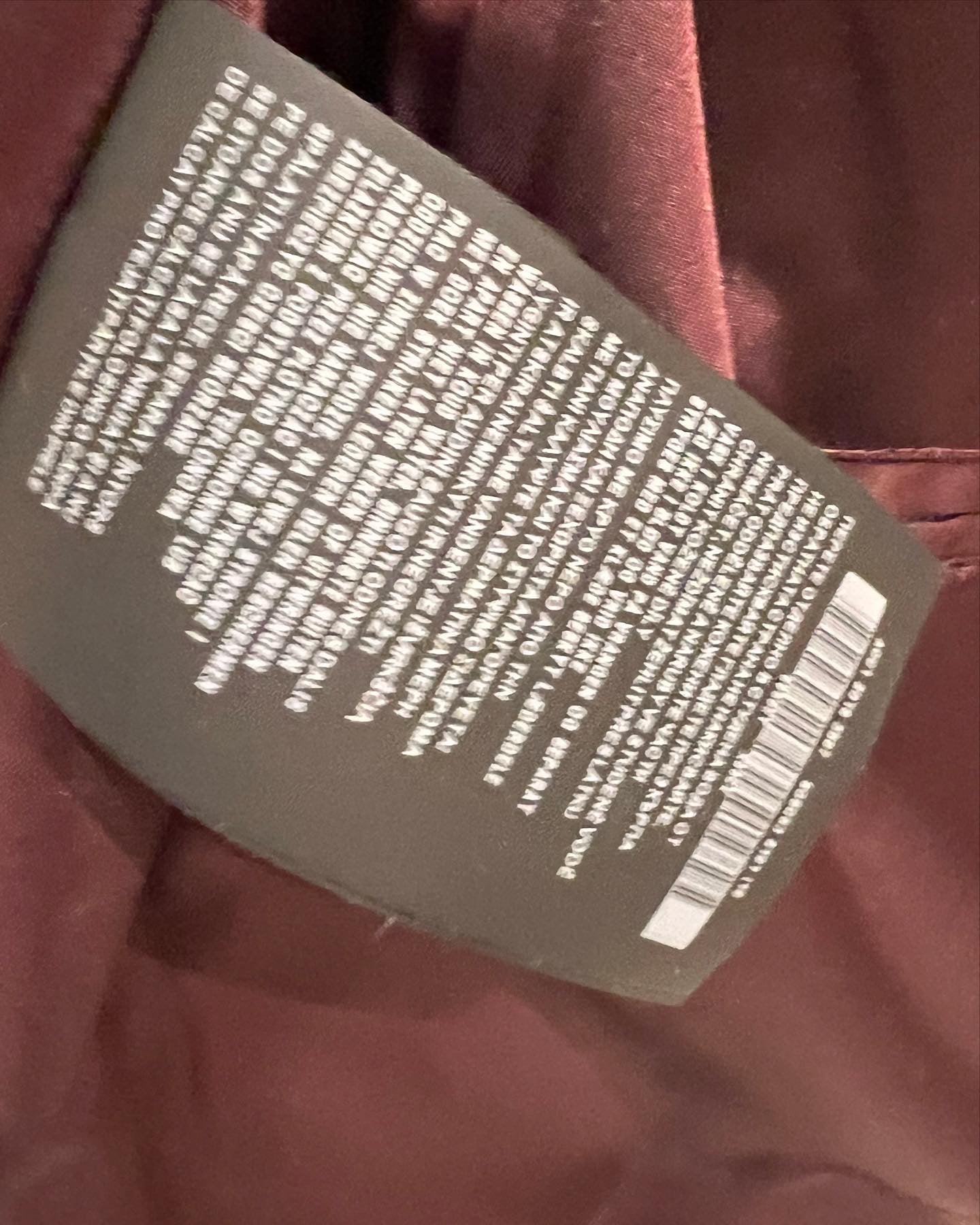 Prada orange burgundy nylon jacket