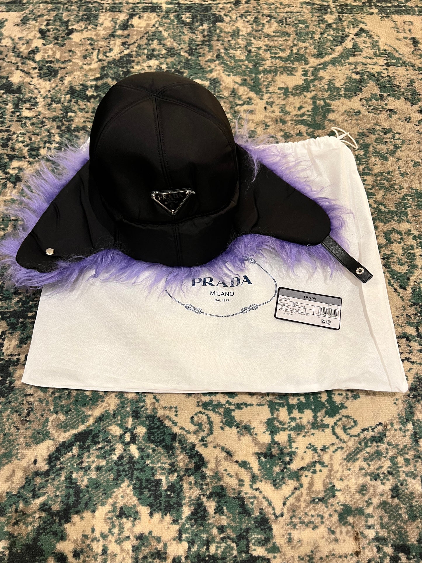 Prada fall 19 trapper hat