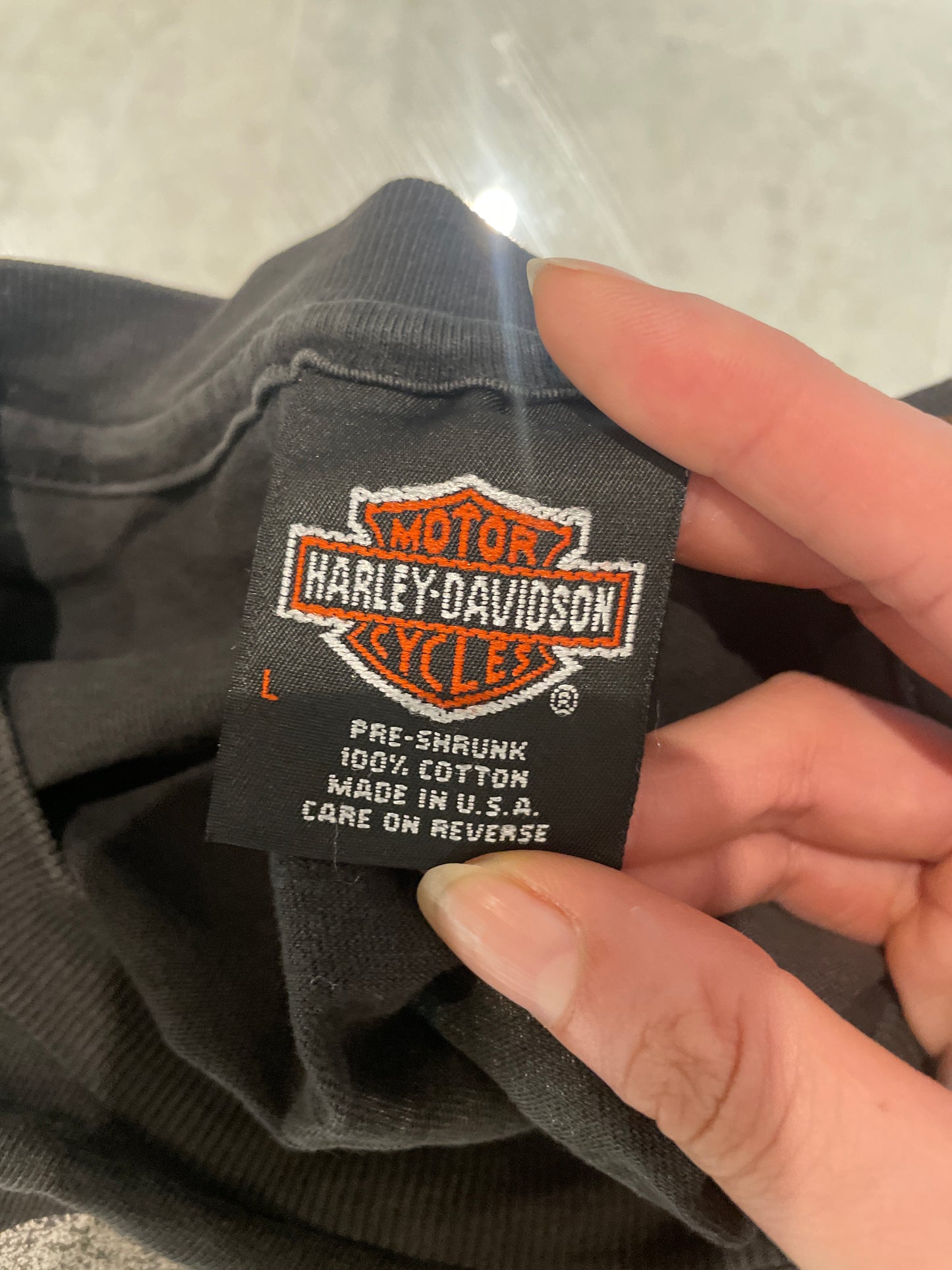 Harley Davidson 1993 vintage ego tee