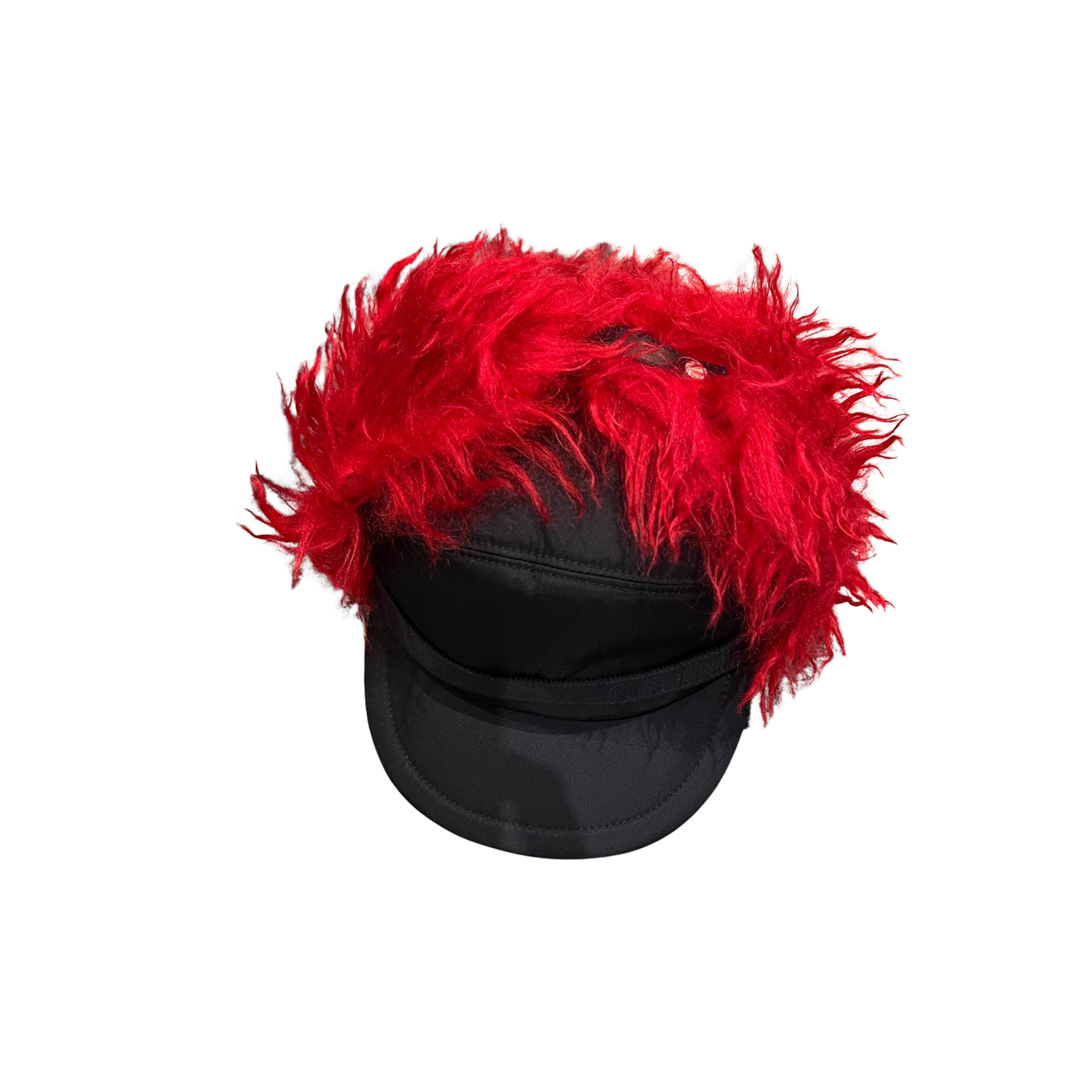 Prada fall 19 faux fur trapper hat - red